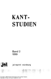 book Kant-Studien Philosophische Zeitschrift der Kant-Gesellschaft