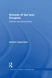 book Schools of Qur’anic Exegesis: Genesis and Development