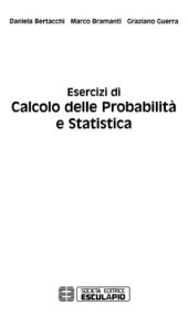 book Esercizi di calcolo delle probabilità e statistica