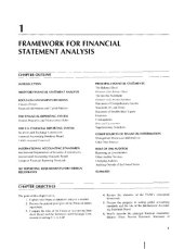 book The Analysis and Use of Financial Statements