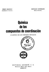 book Quimica de los Compuestos de Coordinación