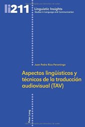 book Aspectos lingüísticos y técnicos de la traducción audiovisual (TAV)