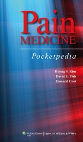 book Pain Medicine Pocketpedia