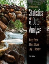 book Introduction to Statistics and Data Analysis