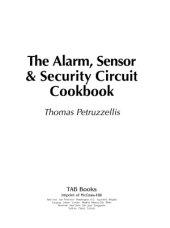 book The Alarm, Sensor & Security Circuit Cookbook