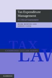 book Tax Expenditure Management: A Critical Assessment