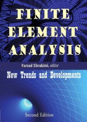 book Finite Element Analysis: New Trends and Developments