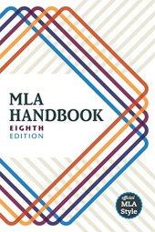 book MLA Handbook 8th Edition (Kindle Edition)