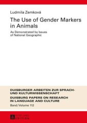 book The Use of Gender Markers in Animals