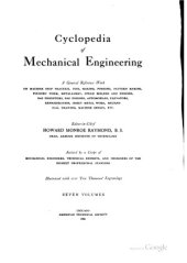 book Cyclopedia of Mechanical Engineering