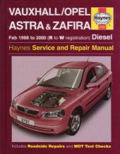 book Vauxhall  Opel Astra & Zafira Service and Repair Manua