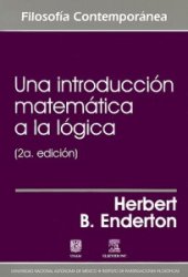 book Una introducción matemática a la lógica