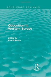 book Opposition in Western Europe