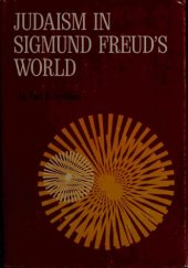 book Judaism in Sigmund Freud’s World