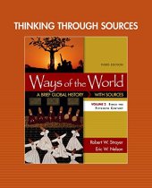 book Thinking through Sources for Ways of the World, Volume 2