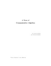 book A term of commutative algebra