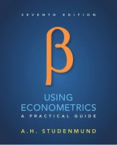 book Using Econometrics: A Practical Guide (7th Edition)