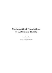 book Mathematical Foundations of Automata Theory