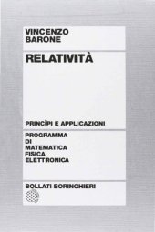 book Relatività. Princìpi e applicazioni