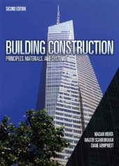 book Building Construction: Principles, Materials, & Systems (2nd Edition)