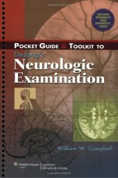 book Pocket Guide and Toolkit to DeJong’s Neurologic Examination