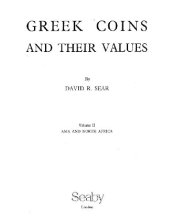 book Greek coins and their values. Volume II (Asia and North Africa)