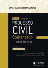 book Novo Código de Processo Civil Comentado