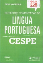 book Questões Comentadas de Língua Portuguesa - CESPE