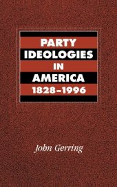 book Party Ideologies in America, 1828-1996