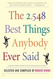 book The 2,548 Best Things Anybody Ever Said