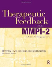 book Therapeutic Feedback with the MMPI-2: A Positive Psychology Approach