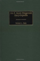 book An F. Scott Fitzgerald Encyclopedia