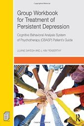 book Group Workbook for Treatment of Persistent Depression: Cognitive Behavioral Analysis System of Psychotherapy-