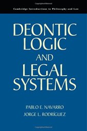 book Deontic Logic and Legal Systems