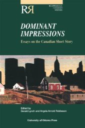 book Dominant Impressions: Essays on the Canadian Short Story