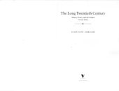 book The Long Twentieth Century