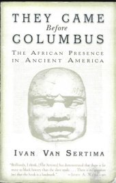 book They Came Before Columbus  The African Presence in Ancient America