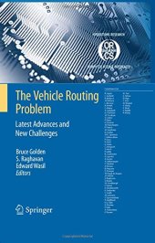 book The Vehicle Routing Problem: Latest Advances and New Challenges