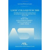 book Logic Colloquium 2000