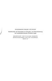 book Wortgeographische und etymologische Untersuchungen zur Terminologie des Ackerwagens : Wagenarme und Langbaum im Westniederdt