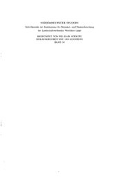 book Das Stralsunder Vokabular : Edition und Untersuchung einer mittelniederdeutsch-lateinischen Vokabularhandschrift des 15. Jahrhunderts