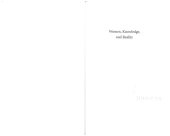 book Women, knowledge and reality: Explorations in feminist philosophy