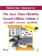 book The Java™ Class Libraries, Volume 2: java.applet,  java.awt,  java.beans (2nd Edition)