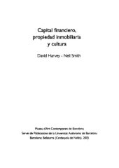 book Capital financiero, propiedad inmobiliaria y cultura