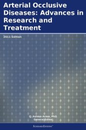 book Arterial occlusive diseases : advances in research and treatment