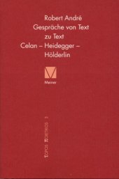 book Gespräche von Text zu Text. Celan – Heidegger – Hölderlin