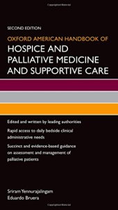 book Oxford American Handbook of Hospice and Palliative Medicine and Supportive Care