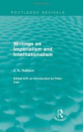 book Writings on Imperialism and Internationalism