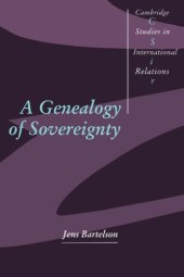 book A Genealogy of Sovereignty