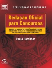 book Redação Oficial para Concursos